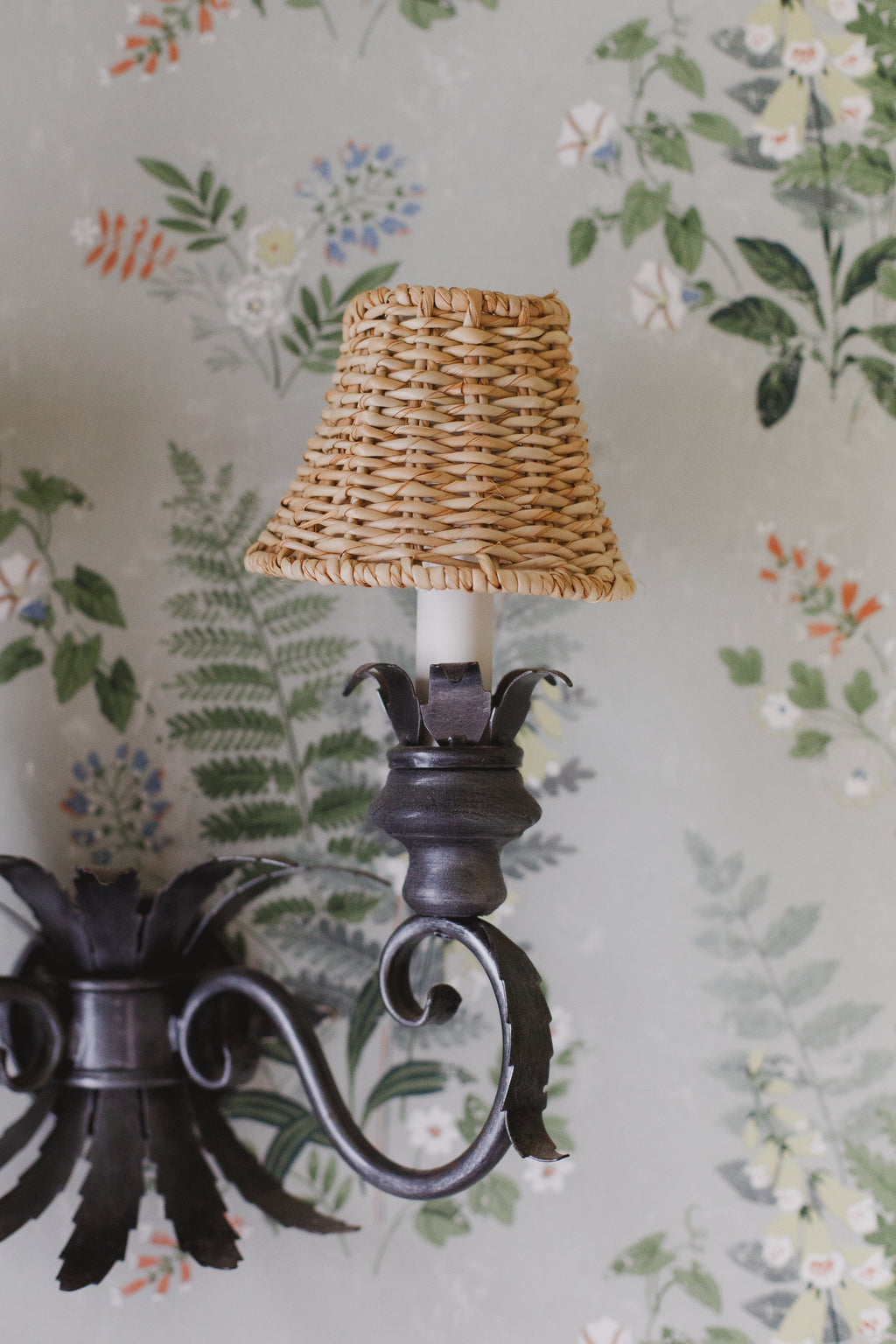 Plain Woven Mini Clip Lamp Shade