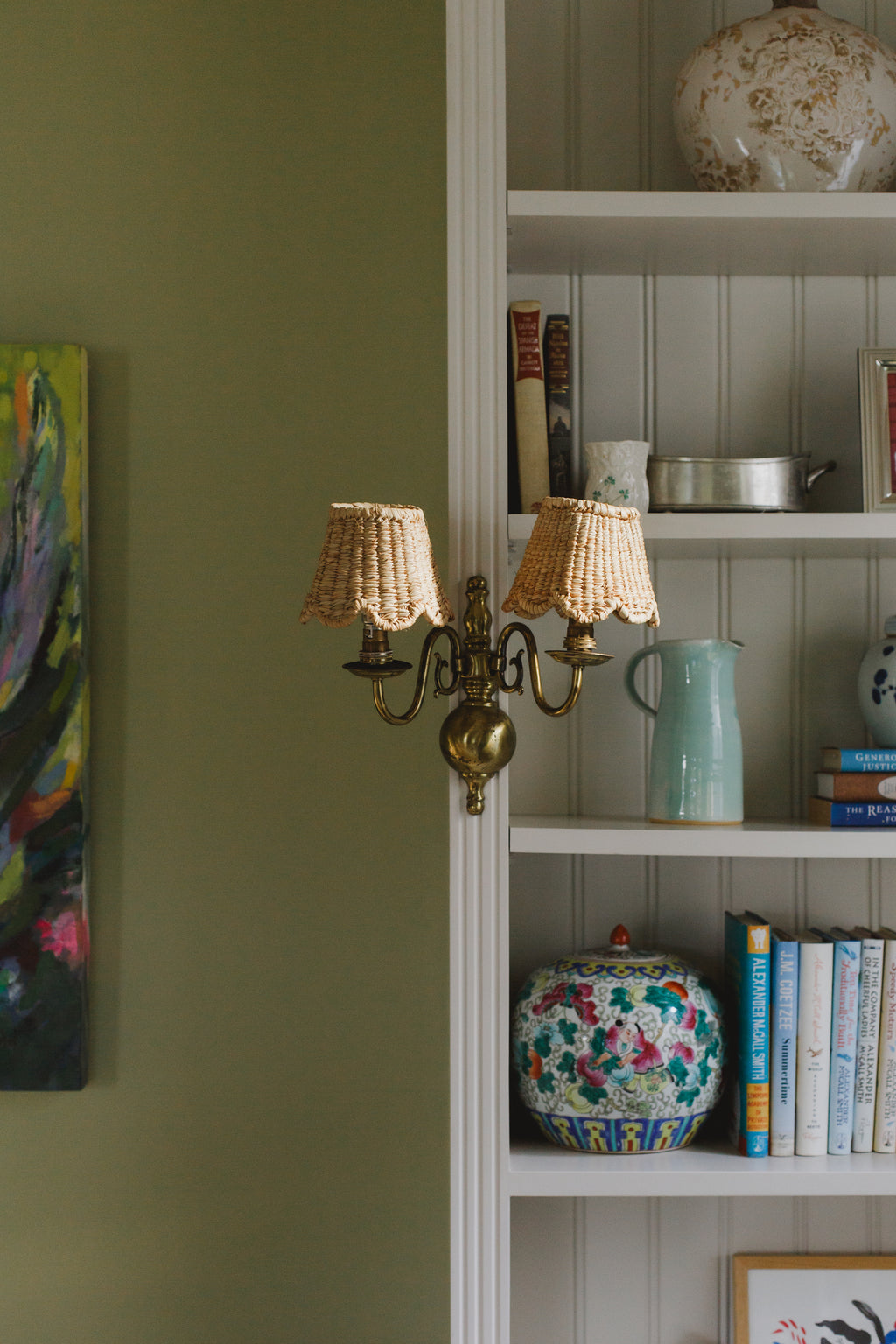 Scalloped Edge Mini Clip Lamp Shade