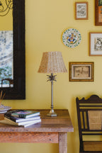 Plain Mid-Size Woven Lamp Shade