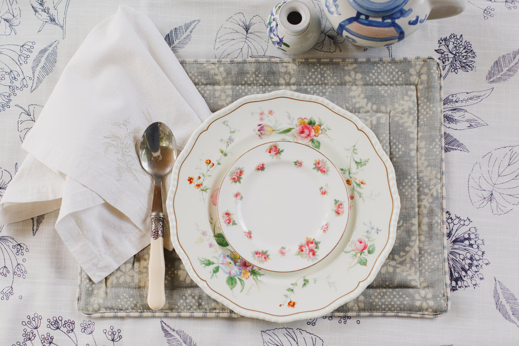 Frilled Quilted Table Mat