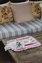 Frilled Quilted Table Mat