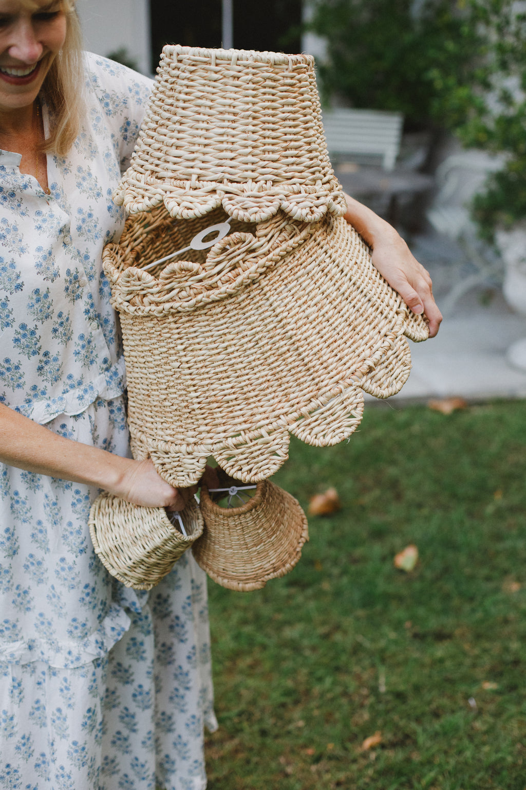 Home Theo Victoria Falls Woven Pendant Lamp Shade