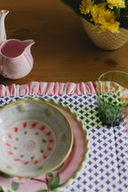 Frilled Quilted Table Mat